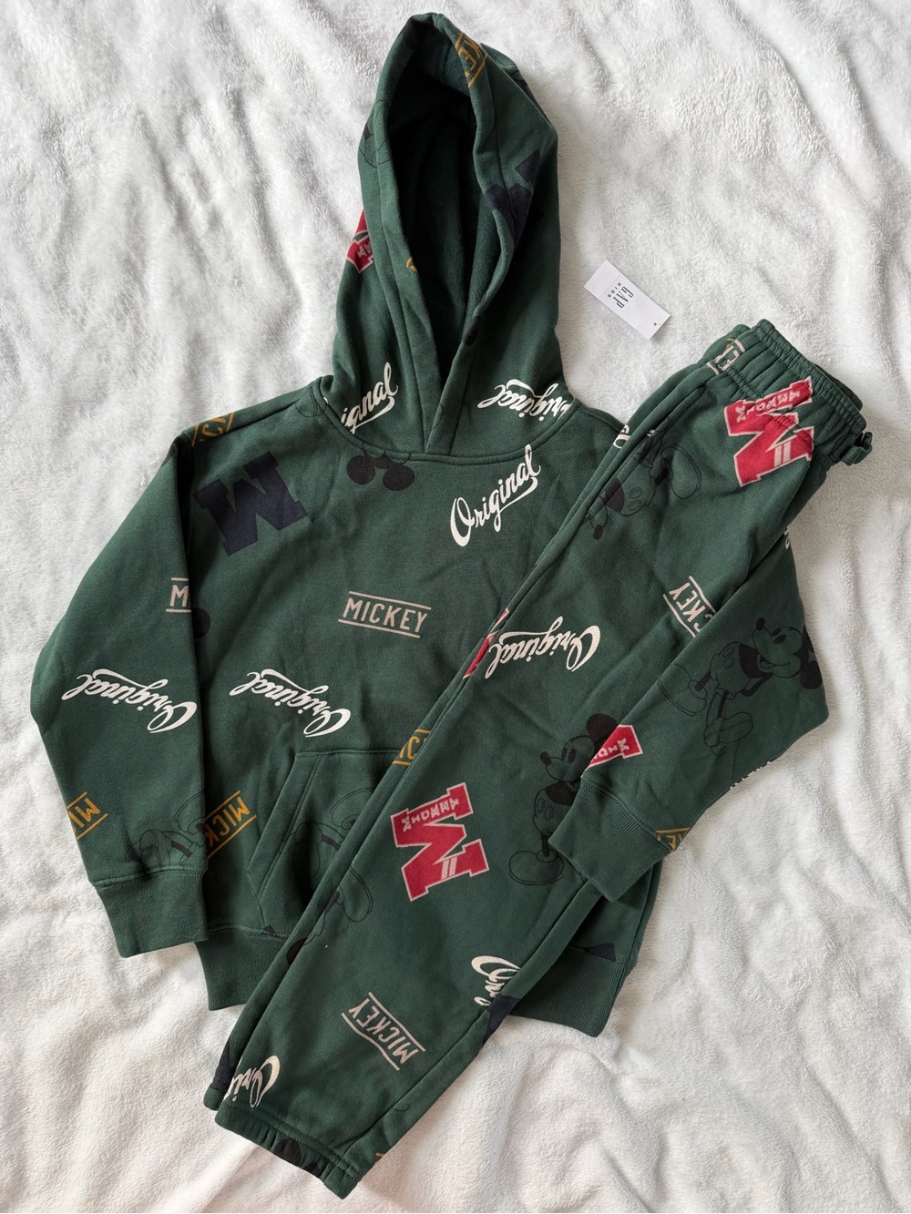 🆕 Gap Kids | Disney | Outfit | Set | Fleece Lined | Joggers | Hoodie